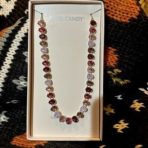 Bomb party jewel candy necklace
